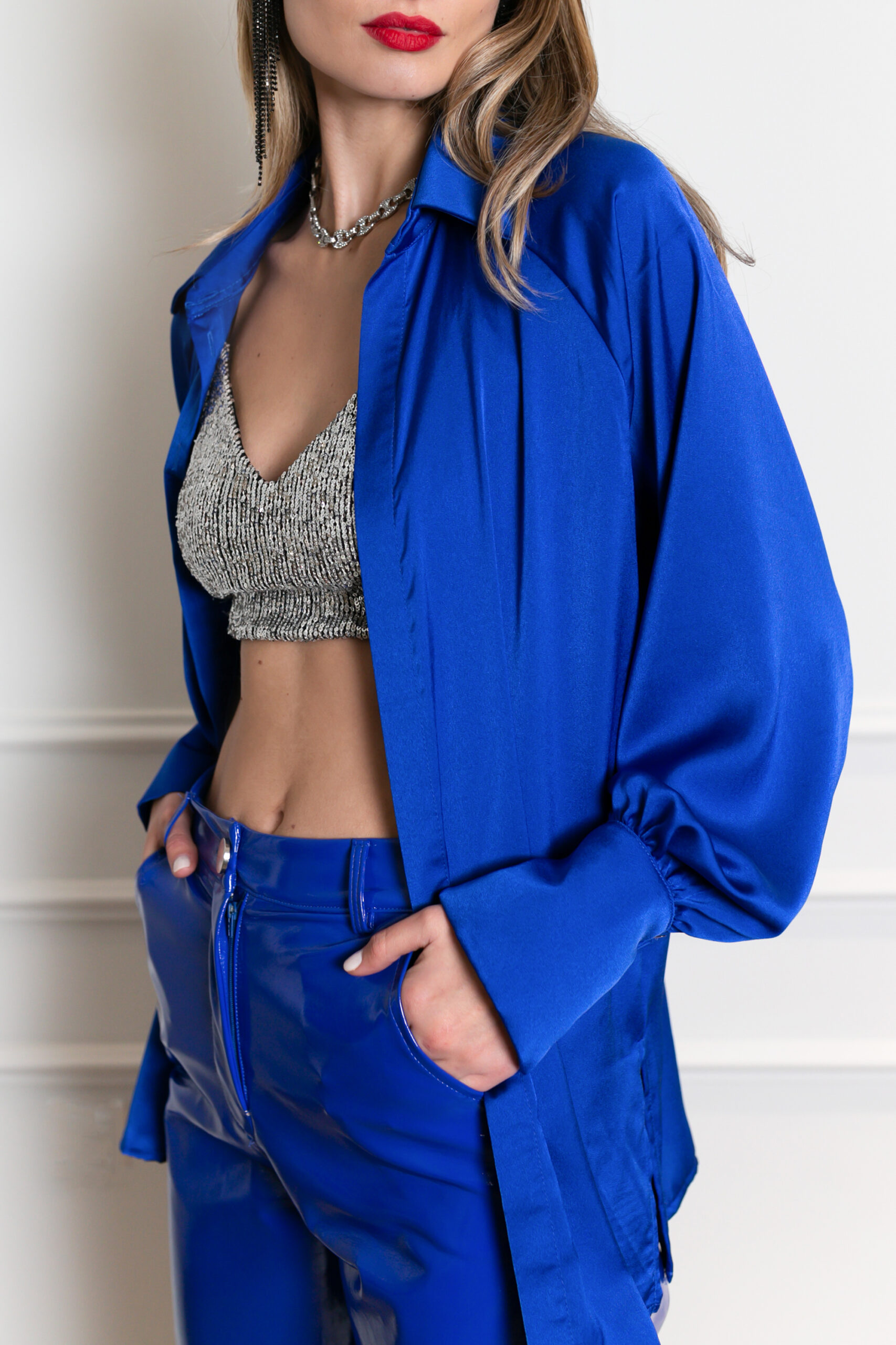 Electric Blue Shirt - Image 2