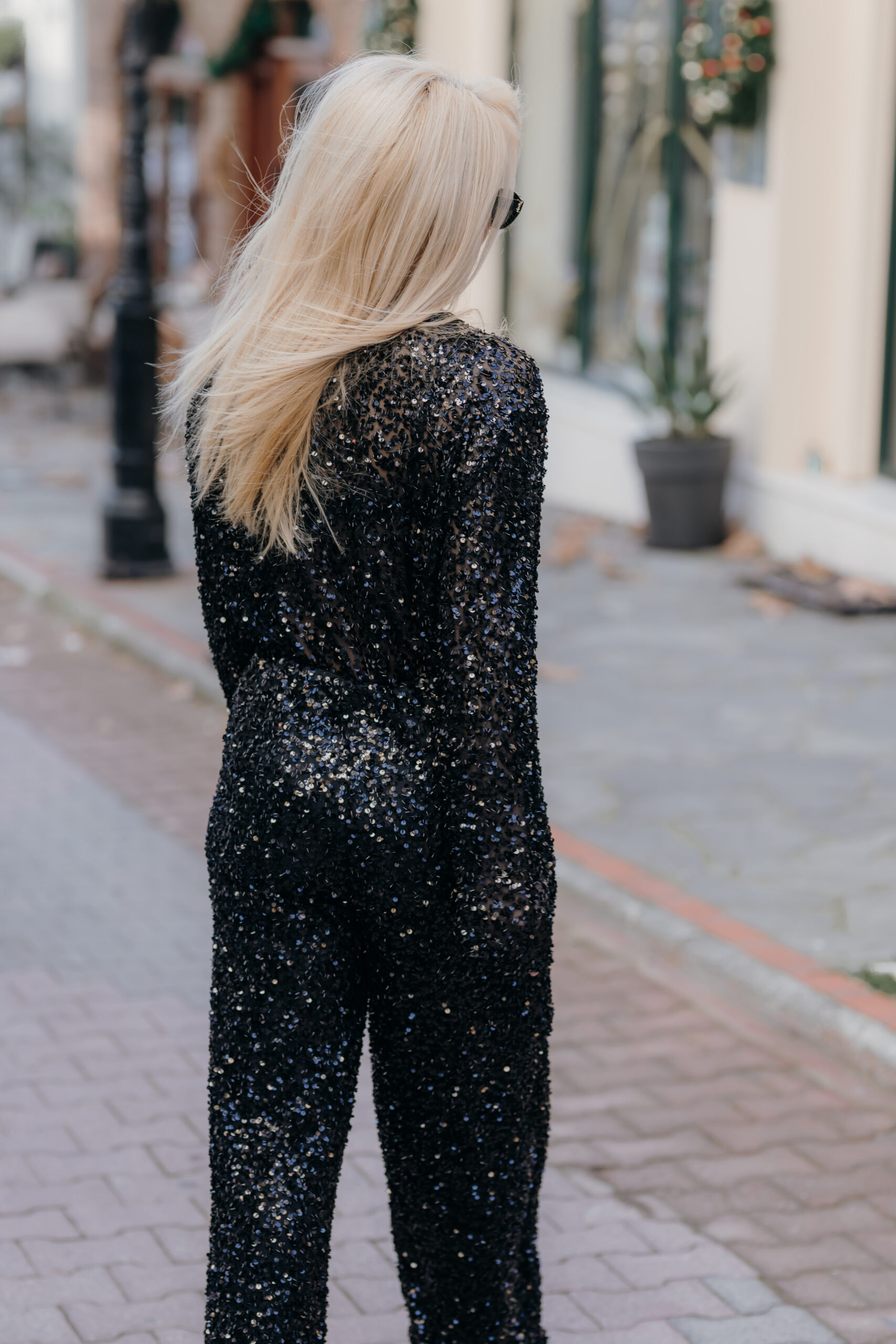 Black Luna Sequins Set - Image 5