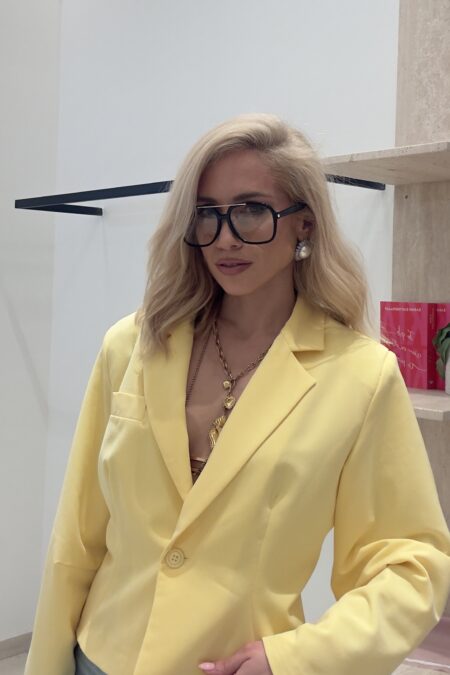 Butter Yellow Blazer