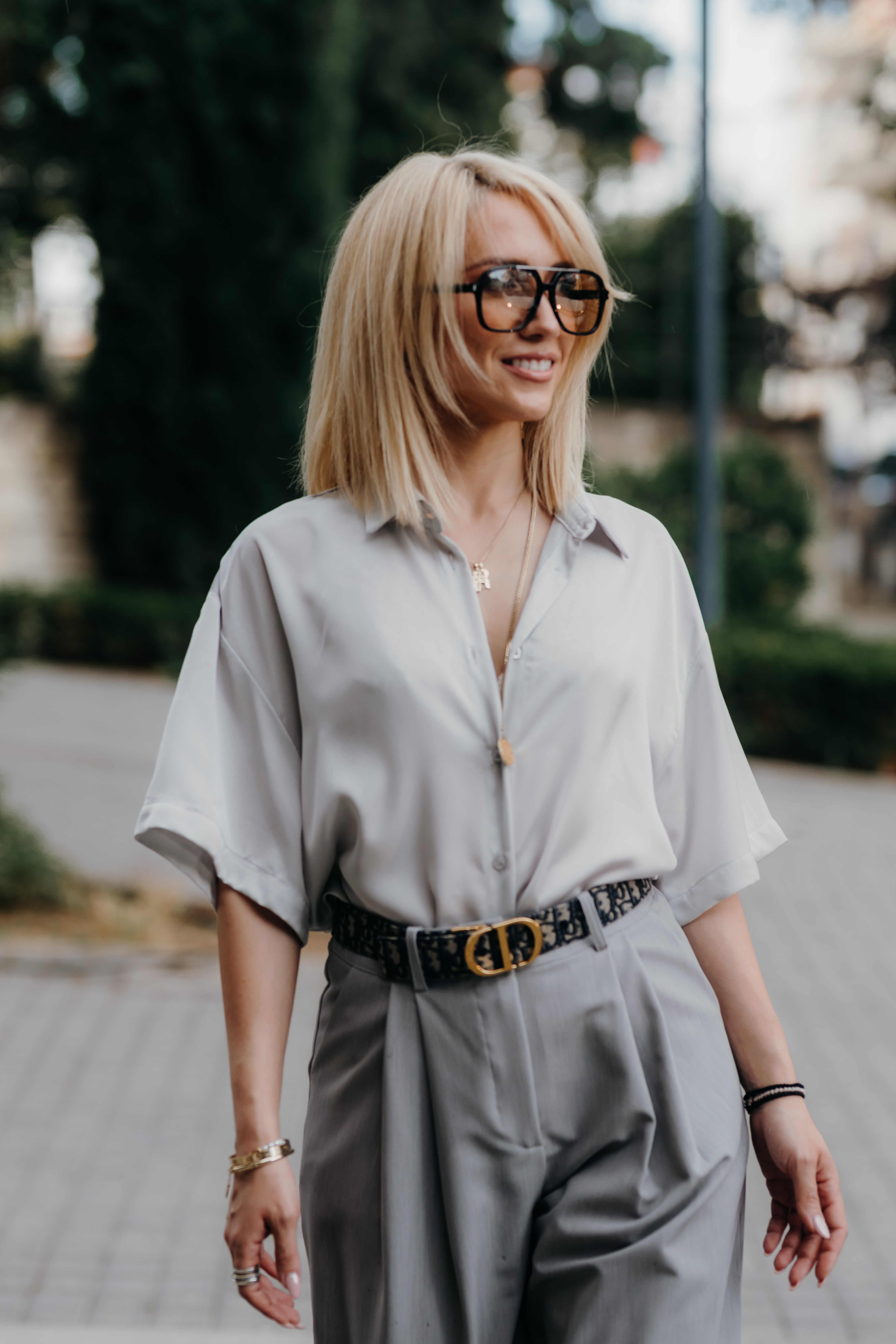 Silver Silky Touch Shirt - Image 3