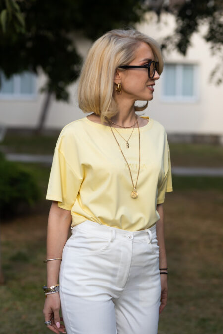 Butter Yellow Kalisa T- Shirt