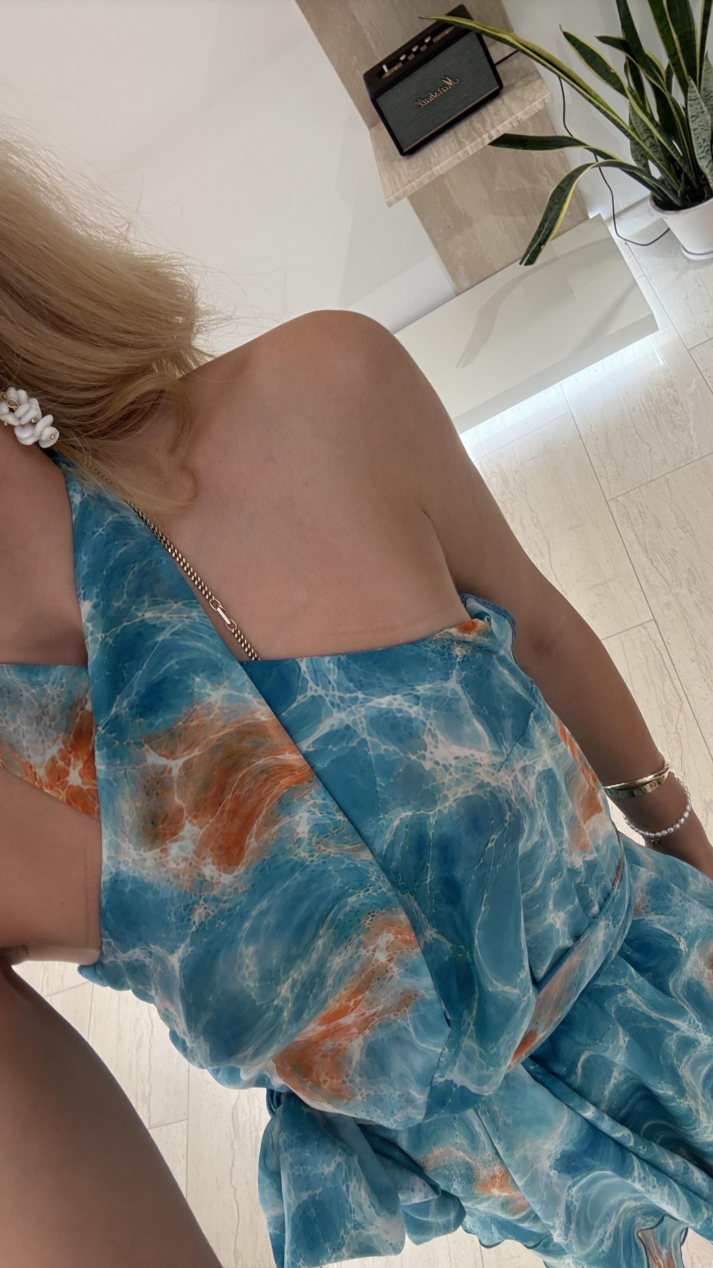 Kalisa Aqua Dress - Image 2