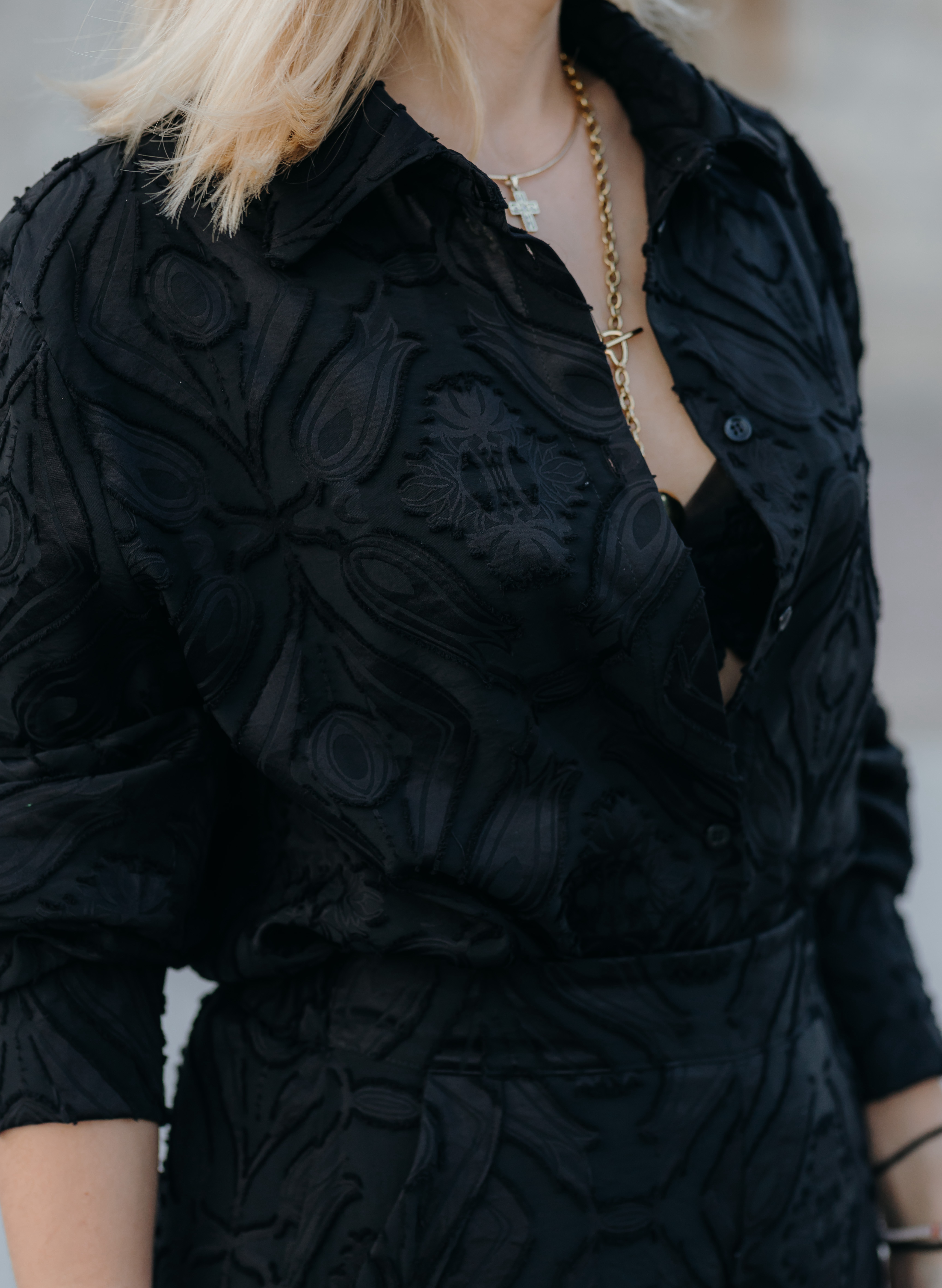Noir Brocade - Rayon Set - Image 5